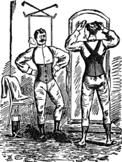 Publicidad de los corsés para hombres 1893