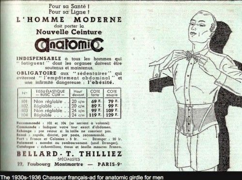 The 193s-1936 Chasseur francais-ad for anatomic