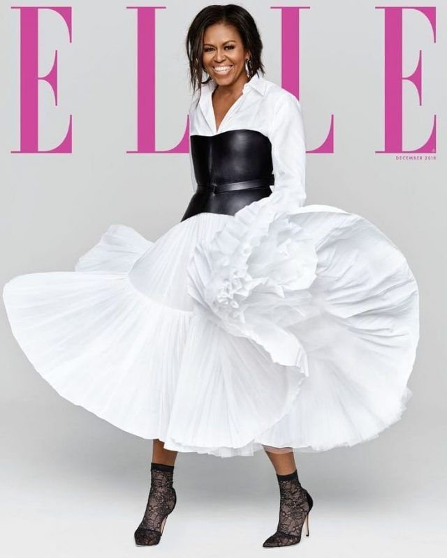 Los corsets siempre de moda... Michelle Obama
